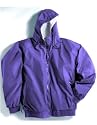 Premium Quality Men's Tall Sizes 100% Toughlan Nylon Bay Watch Jacket - Purple