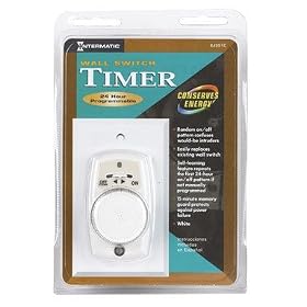 Intermatic #EJ351C 24HR White WallElec Timer by INTERMATIC INC