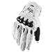 Fox Racing Bomber Full Finger MTB & BMX Cycling Gloves - White - 03009-008