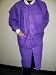 VALUMAX Disposable Lab Coat (Knee Length) Medium, Purple, 10/PK