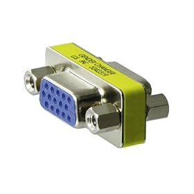 Gender changer SUB-D bulk 15 pin HD jack - 15 pin HD jack