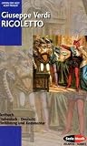 Produkt-Bild: Rigoletto. Textbuch (Italienisch - Deutsch) Einf&uuml;hrung und Kommentar