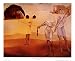 Enchanted Beach with Three Fluid Graces, c.1938 by Salvador Dali. Size 24.43 inches width by 20.32 inches height. High Quality Art Poster Print