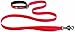 RUFFWEAR - Flat Out Hand-Held or Waist-Worn Dog Leash, Red Currant