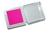 Produkt-Bild: Stempel Kissen - pink / rosa - 3,4 cm * 3,4 cm verschlie&szlig;bar f&uuml;r STEMPEL - P&auml;dagogikstempel Motivstempel Bildstempel Lehrer Schulstempel Schule Kinder Kinderstempel Stempelkissen Kind