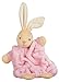 Kaloo Doudou Rabbit Plush Blankie, Pink
