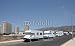 Wallmonkeys Peel and Stick Wall Decals - Recreational Vehicles Parking on the Street. Tenerife, Spain - 36"W x 22"H Removable Graphic