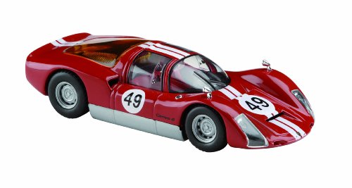 Dickie-Schuco 421434120 - Solido - Porsche Carrera 6 -1965 1:43 Range: Racing 43, rot