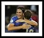 Luca Toni and Francesco Totti Italian National Team - Goal Celebration - Framed 8x10 Photograph