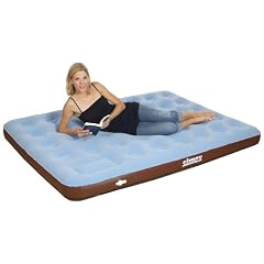 Simex Sport Luftbett Double Comfort Plus, hellblau/braun, 40067