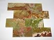 3x6 Multi Green Onyx Subway Brick Polished Tiles for Backsplash, Shower Walls, Bathroom Floors