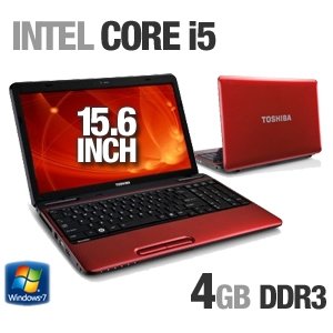 Toshiba Satellite L655-S5078RD 15.6-Inch Notebook PC - Helios Red