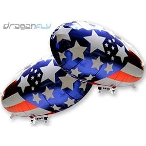 Two Mach IIIz RC Blimps w Full Function 3 Channel Radio Control - Fly Together by Interactive Toy