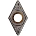 Sandvik Coromant CoroTurn 107 Carbide Turning Insert, DCMT Style, 55 Degree Diamond Shape, KM Chipbreaker, GC3005 Grade, Multi-Layer Coating