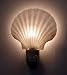 Authentic Real Sea Shell Night Light, Scalloped Shell Style Nightlight, Great Gift Idea