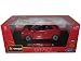 Fiat 500 Nuova Red Diecast Car Model 1/24 Bburago