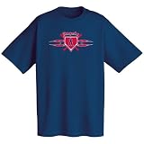 Angels Youth T-Shirt - Los Angeles Angels Bringing the Heat S/S Navy Tee