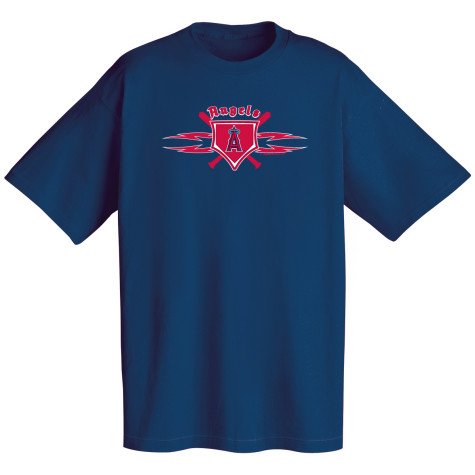 Youth Los Angeles Angels 'Bringing the Heat' S/S Navy Tee
