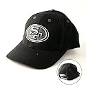 San Francisco 49ers Black on Black Adjustable Baseball Cap