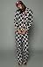 Paul Frank The Skurvy Signature Flannel Set in Black,Sleepwear for Women