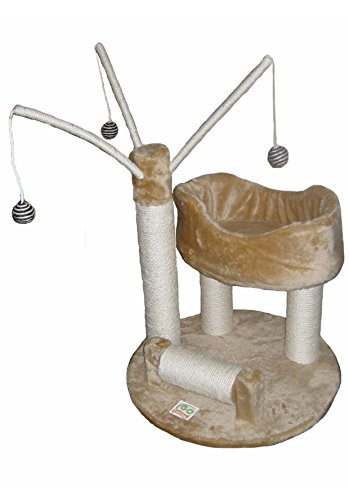 Go Pet Club 34-Inch Cat Tree, Beige