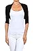 Modern Kiwi® Solid Long Sleeved Bolero Shrug Top