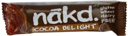 Nakd Cocoa Delight Gluten Free Bar 35 g (Pack of 18) Nakd Cocoa Delight Gluten Free Bar 35 g (Pack of 18) picture