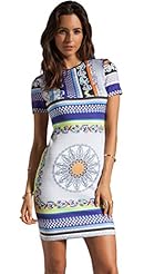 Sexy Short Sleeves Cocktail General Print Vintage Polyester/Spandex Club Dress/Homecoming Dress/Prom Dress/Wedding Dress/Mini Dress 