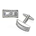 Rectangular Cufflink with Mother of Pearl