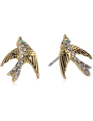 Juicy Couture Pave Bird Stud Earrings