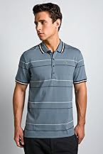 Short Sleeve Multi-Stripe Jersey Polo