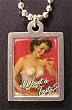 Hand Made Womens Retro "Stawberry Girl" Chain Necklace Pendant