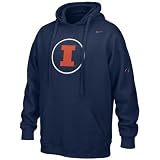 Nike Illinois Fighting Illini Navy Blue Flea Flicker Hoody Sweatshirt