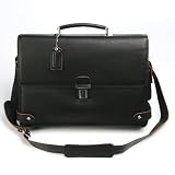 MODERM Manhattan Leather Document Briefcase