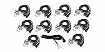 Hot Sale Direct Wire 10 Piece Set Deck Garden Landscape White LED Lights Kit