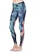 Teeki Green Eagle Feather Hot Pant Yoga Leggings