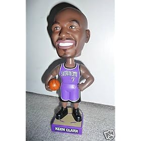 Keon Clark 2003 Sacramento Kings Carl's Jr Bobble Head Doll Bobblehead