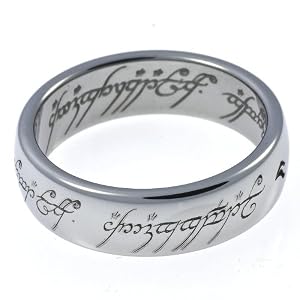 The Lord of the Rings - The original Jewelry - THE ONE RING - Stainless Steel Ring polished