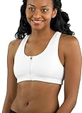 Jockey High Impact Zipper Front Bra