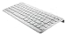 Perixx PERIBOARD-407W, Mini Keyboard - White - USB Interface - 12.60