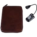 Kindle 2 Dakota Leather Sleeve Case Cover (Brown) with Mighty Bright XtraFlex Reading Light