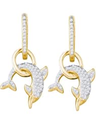 0.33CTW DIAMOND MICRO PAVE EARRING
