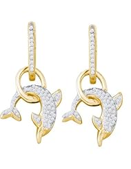 0.33CTW DIAMOND MICRO PAVE EARRING