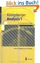 Analysis 1 (Springer-Lehrbuch) (German Edition): Mit 250 Aufgaben und L�sungen