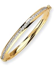 14k Diamond Fascination Hinged Baby Bangle, Best Quality Free Gift Box Satisfaction Guaranteed
