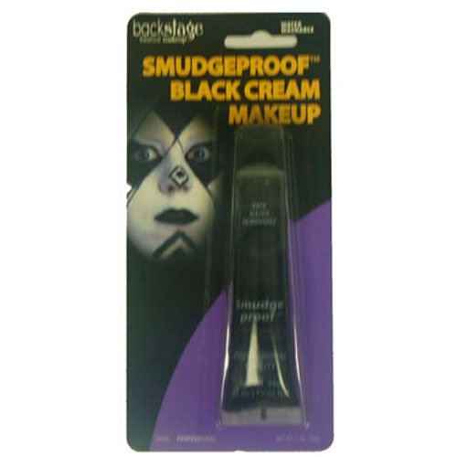 Click here to buy No Smudge Black Cream Make-Up by Rubie's Costume.