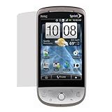 GTMax Durable Reusable Clear LCD Screen Protector for HTC Hero Android G3 A ....