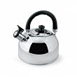 Kamenstein 5044367 2.3L Stainless Steel Whistle Tea Kettle Mirror Polish