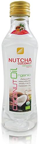 Nutcha Extra Virgin Coconut Oil Organic for Healthy Living 90ml.