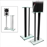 Lovan USA Millennium Series Speaker Stands, 24 Height, 1 Pr., Matte Black